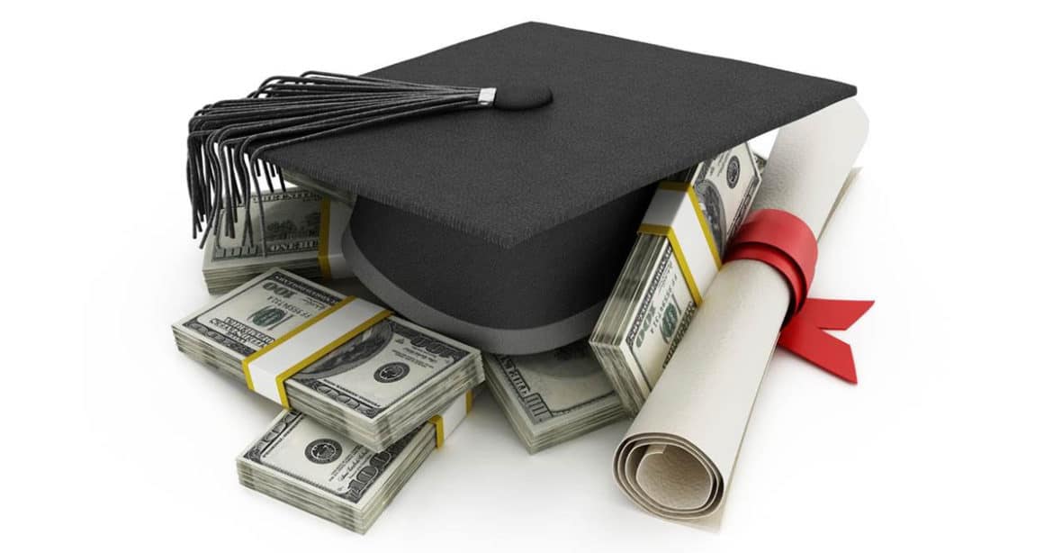 Student Loan Refinancing diploma with money