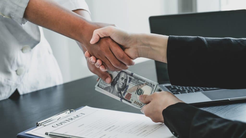 personal loans cash handover after agreement